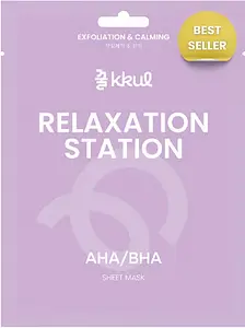 Kkul Relaxation Station Sheet Mask AHA/BHA