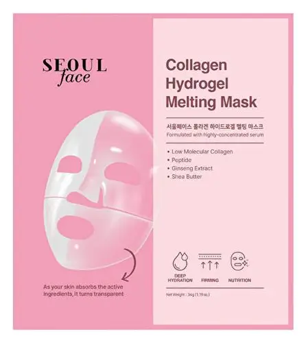 Dermal Korea Seoul Face Hydrogel Melting Mask Collagen