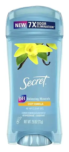 Secret Fresh Clear Gel Antiperspirant Deodorant Cozy Vanilla