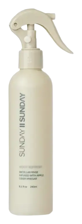 Sunday || Sunday Root Refresh Micellar Rinse Dry Shampoo Alternative