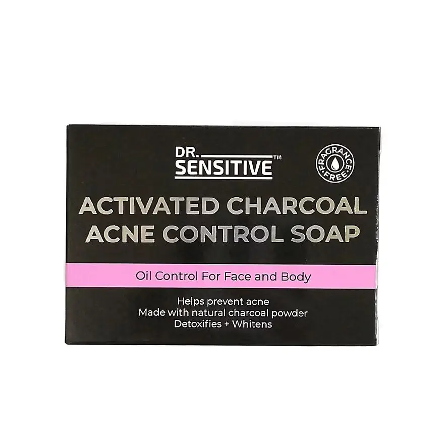 Dr. Sensitive Activated Charcoal Acne Control Soap