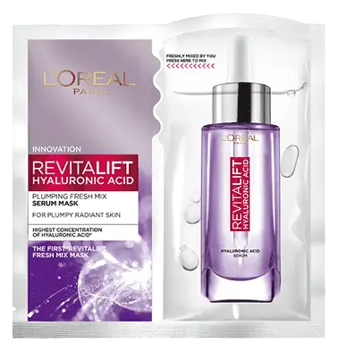 L'Oreal REVITALIFT Hyaluronic Acid Fresh Mix Mask