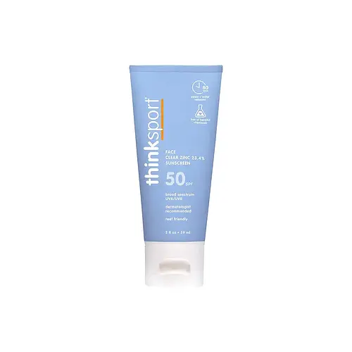 Think Thinksport Mineral Sunscreen, SPF 50 Clear Zinc Oxide