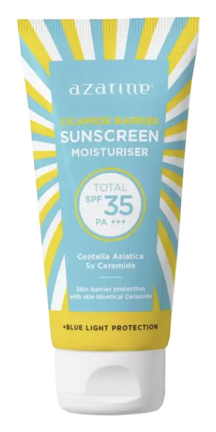 Azarine Cicamide Barrier Sunscreen Moisturiser SPF 35 PA+++