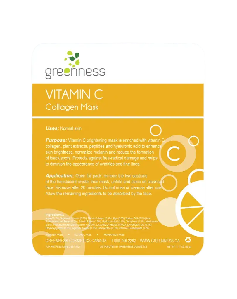 Greenness Vitamin C Collagen Mask