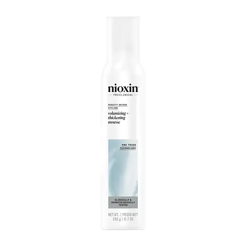Nioxin Volumizing + Thickening Mousse FOR THINNING HAIR