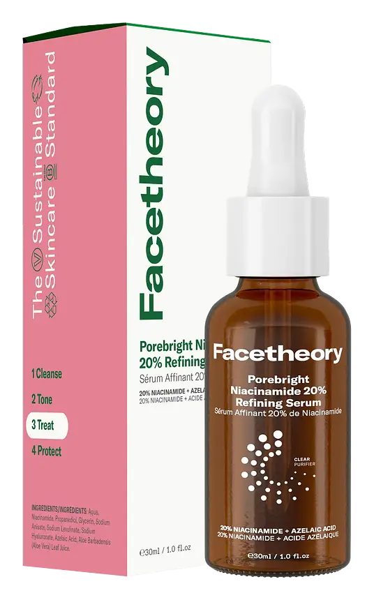 FaceTheory Porebright Niacinamide 20% Refining Serum