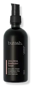 Buttah Skin AHA/BHA Rosewater Toner