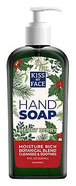 Kiss My Face Holiday Hand Soap Merry Berry
