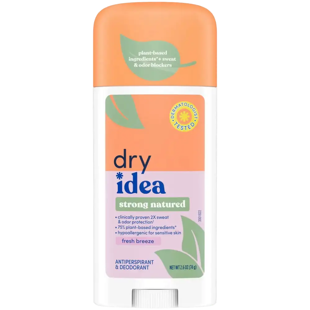 Dry Idea Strong Natured Plant-Based Invisible Solid Antiperspirant & Deodorant