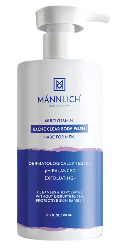 Mannlich Multivitamin Bacne Clear Body Wash