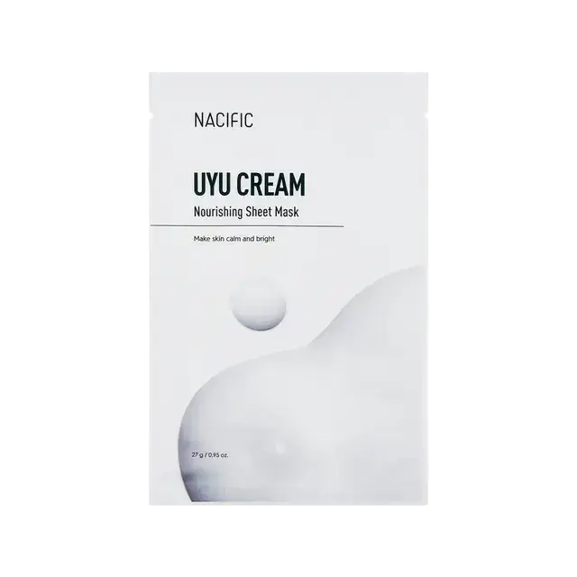 Nacific Uyu Cream Nourishing Sheet Mask