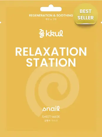 Kkul Relaxation Station Sheet Mask Snail