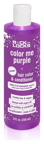 Rock The Locks Hair Color & Conditioner Color Me Purple