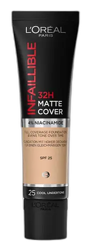 L'Oreal Infallible 32H Matte Cover Foundation 25 Cool Undertone