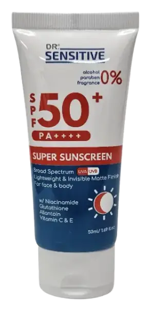 Dr. Sensitive Super Sunscreen SPF50+ PA++++