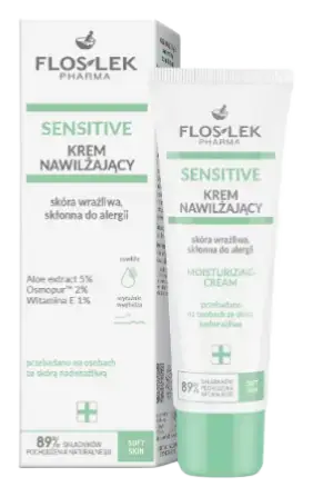 Flos-lek Moisturizing Cream Sensitive, Allergy-Prone Skin