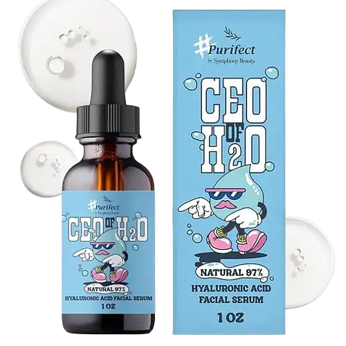 Purifect By Symphony Beauty CEO Of H2O Hyaluronic Acid Facial Serum