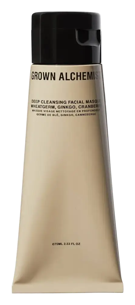 Grown Alchemist Deep Cleansing Facial Masque Wheatgerm, Ginkgo, Cranberry