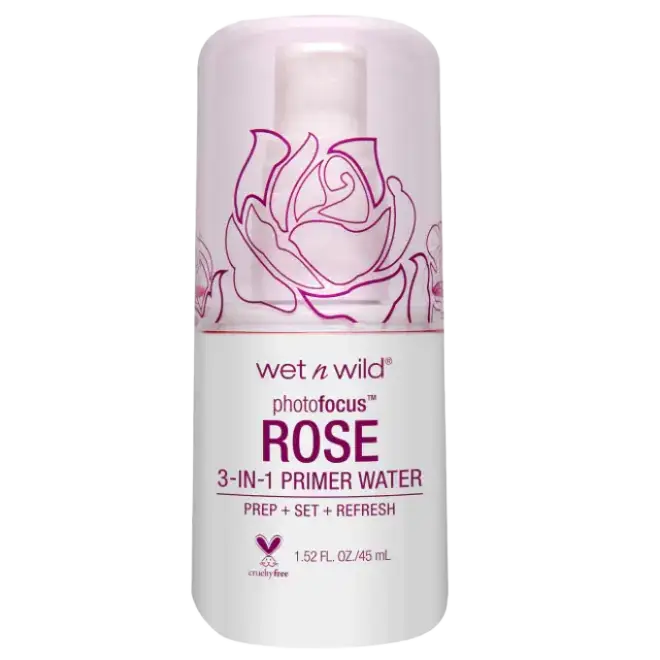 Wet n Wild Photo Focus Rose 3-In-1 Primer Water