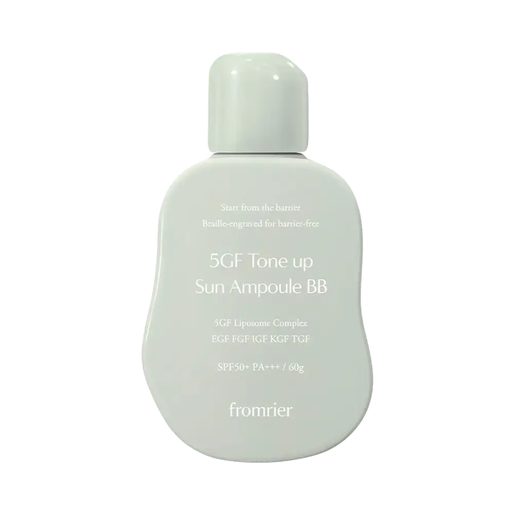 Fromrier 5GF Tone Up Sun Ampoule BB SPF 50+ Olive Green
