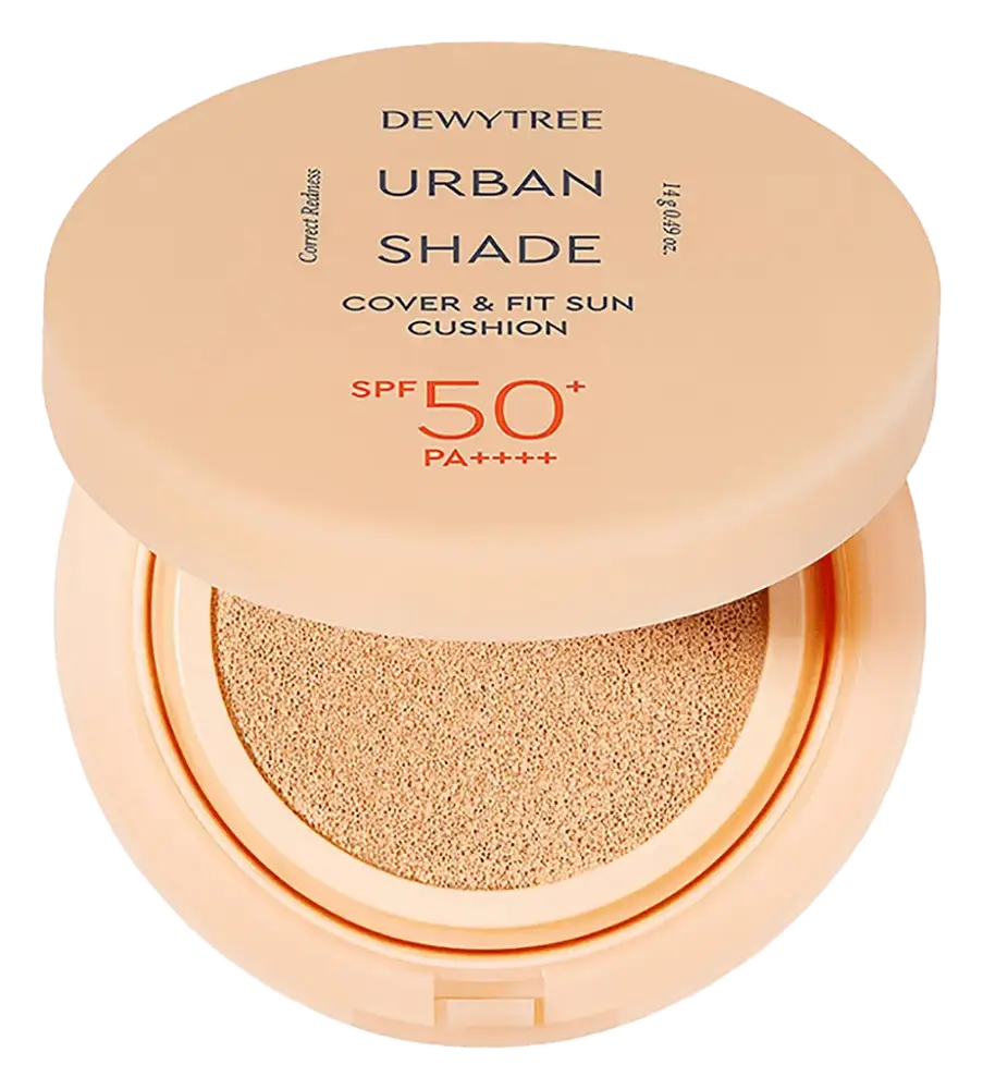 DEWYTREE Urban Shade Cover & Fit Sun Cushion SPF 50+ PA++++