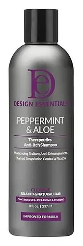 Design Essentials Peppermint & Aloe Therapeutics Anti-Itch Shampoo