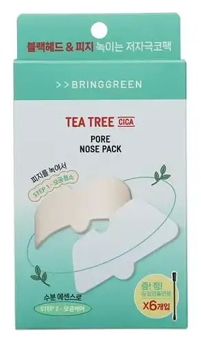 Bring Green Tea Tree Pore Nose Pack