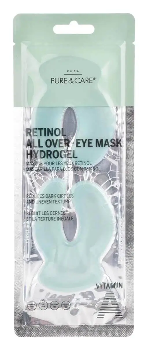 Puca – Pure & Care Hydrogel Eye Mask All Over Retinol (Vitamin A)