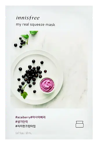 innisfree My Real Squeeze Mask Acai Berry
