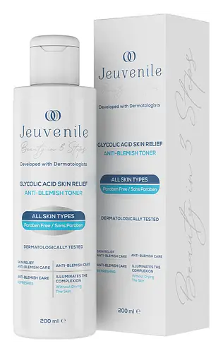 Jeuvenile Glycolic Acid Skin Relief Anti-Blemish Toner