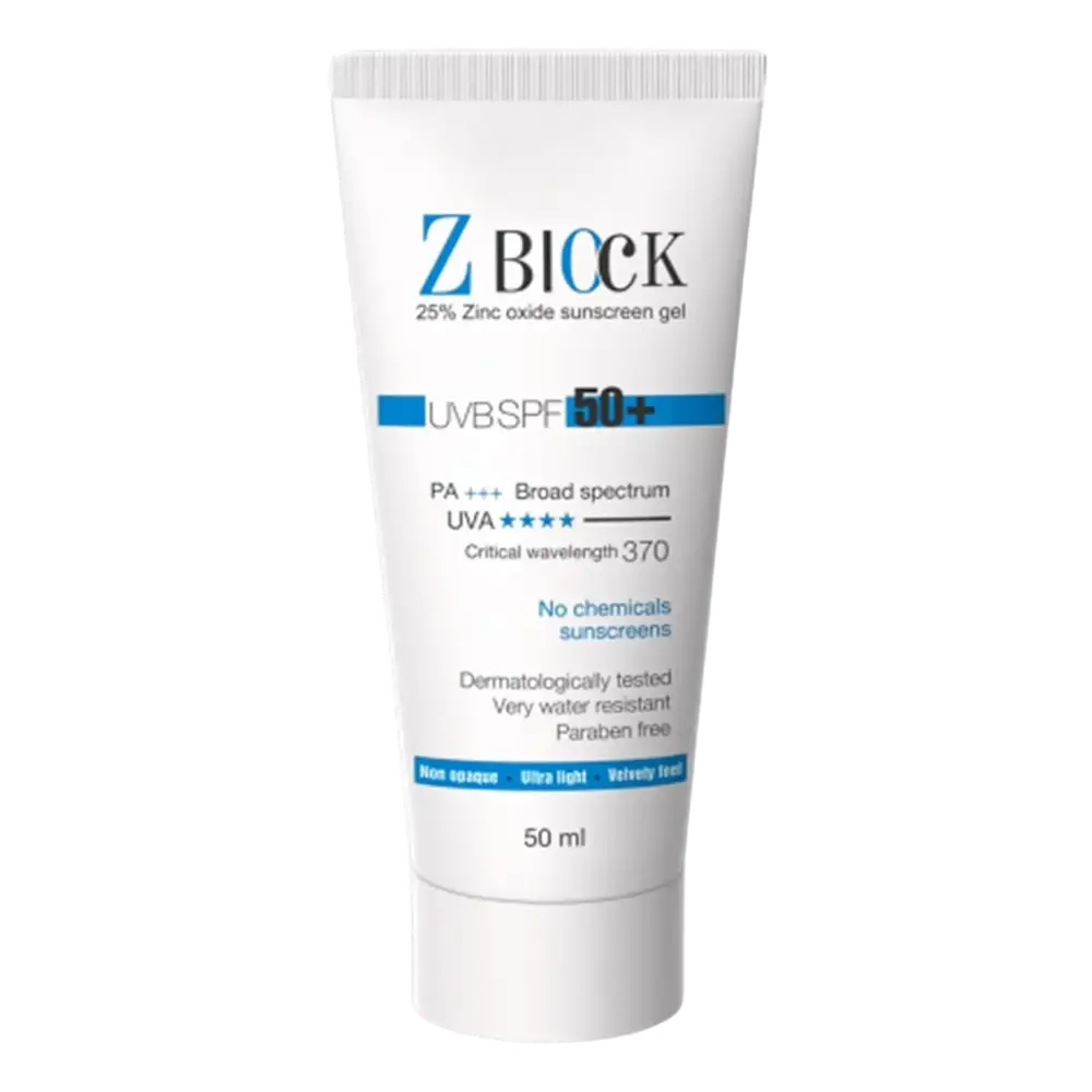 Ethicare Remedies Z Block Zinc Oxide Sunscreen Gel SPF 50+
