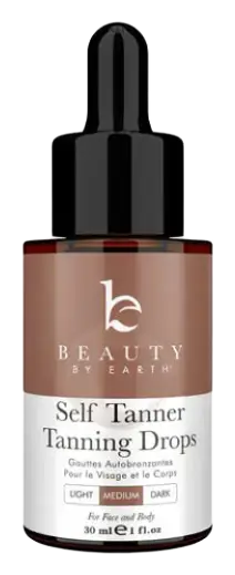 Beauty by Earth Self Tanner Drops Medium