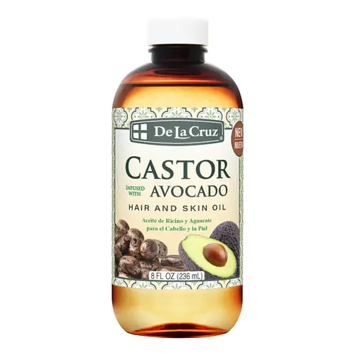 De La Cruz Castor Infused With Avocado Hair And Skin Oil
