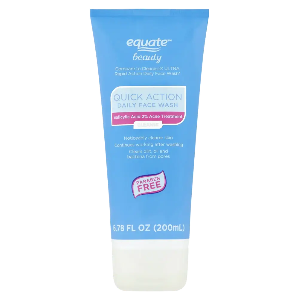 Equate Quick Action Daily Face Wash