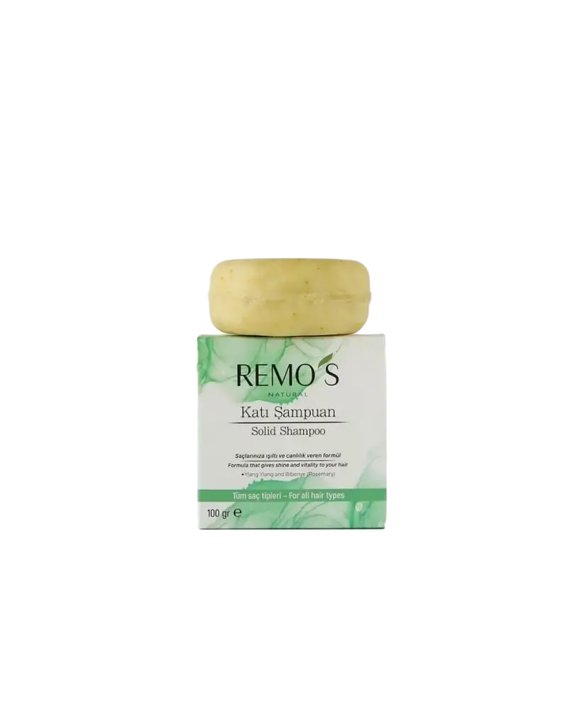 Remos Natural Solid Shampoo