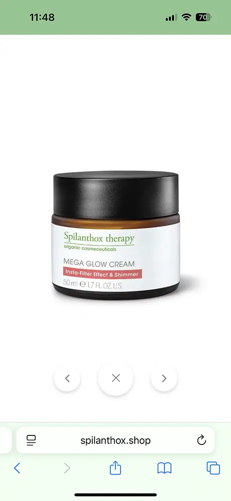 Spilanthox Therapy Mega Glow Cream