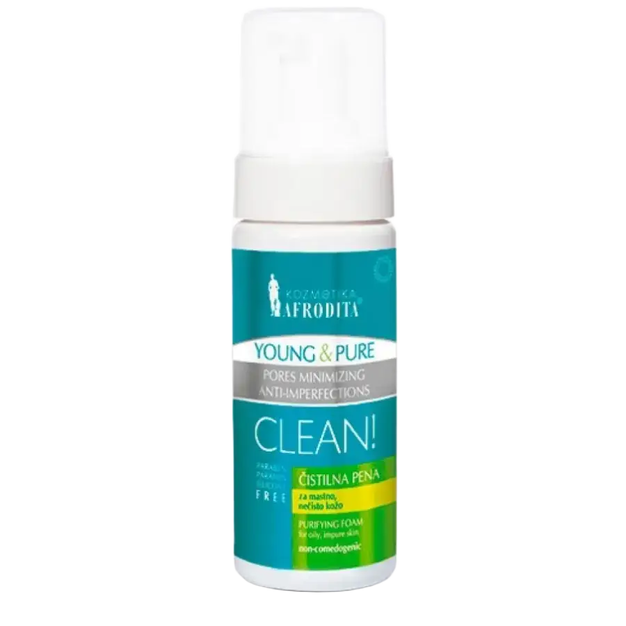 Afrodita Young & Pure Clean! Purifying Foam