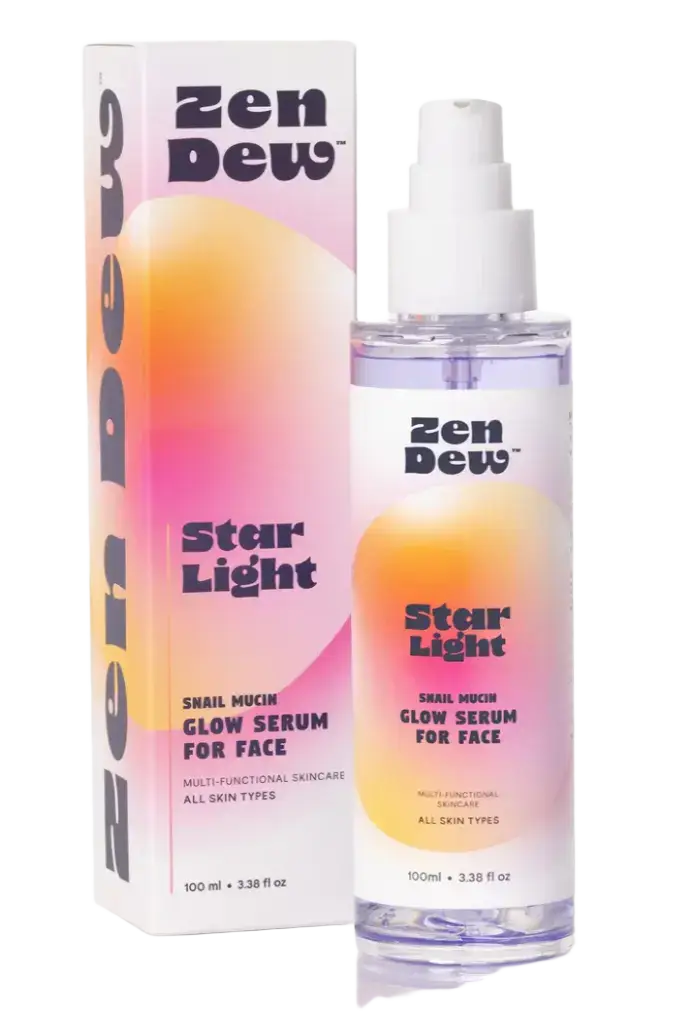 Zen Dew Star Light Snail Mucin Glow Serum