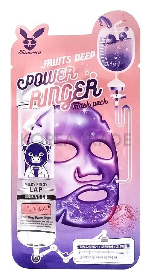 Elizavecca Deep Power Ringer Mask Fruits