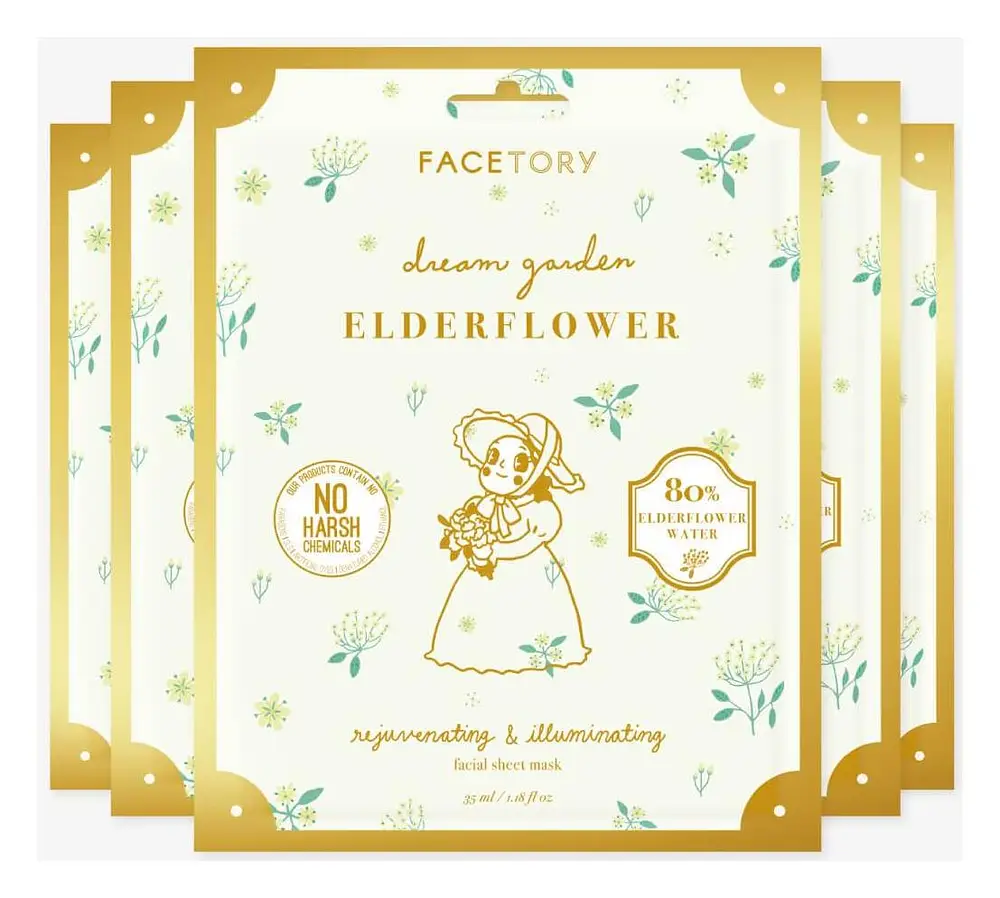 Facetory Dream Garden Elderflower Mask