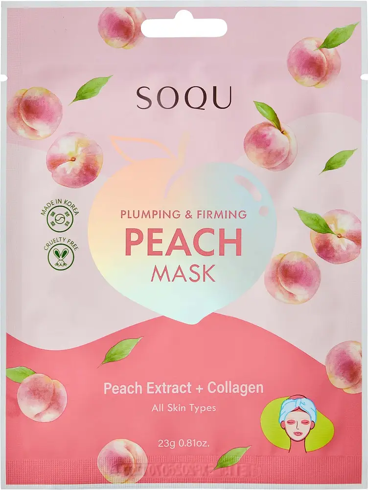 SOQU Plumping & Firming Peach Mask