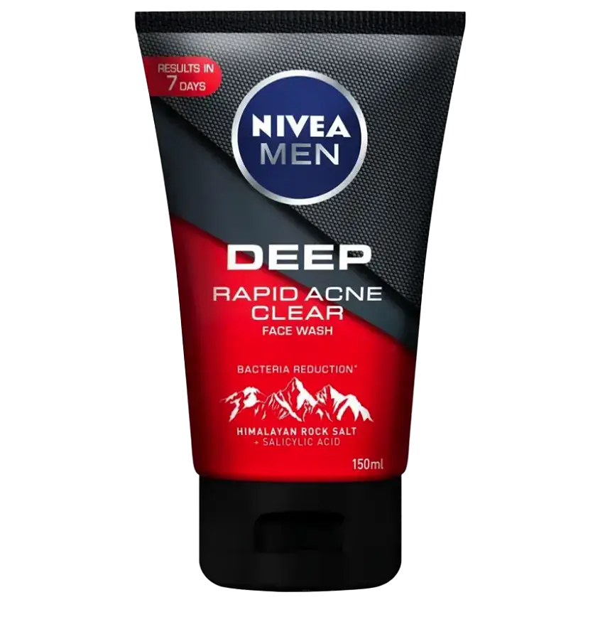 Nivea Men Deep Rapid Acne Clear Face Wash
