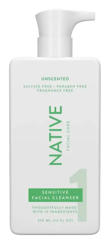 Native Sensitive Skin Facial Cleanser