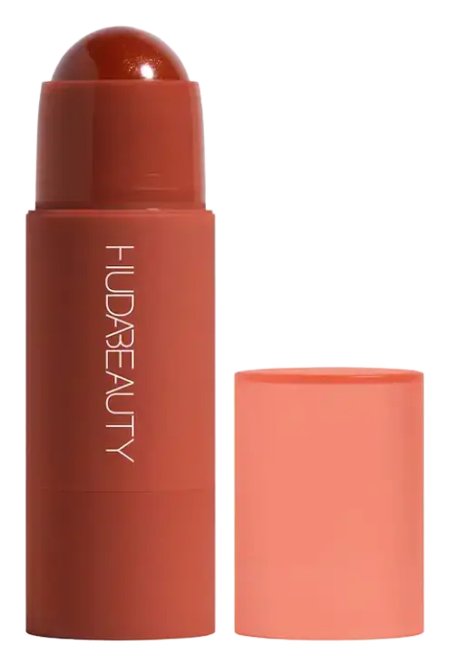 Huda Beauty Cheeky Tint Blush Stick Rebel Red