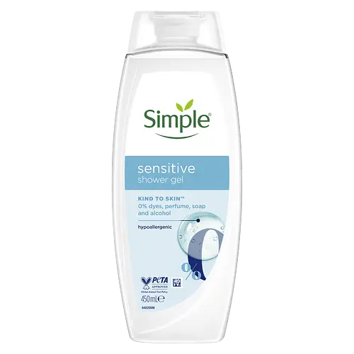 Simple Skincare Kind To Skin Sensitive Shower Gel