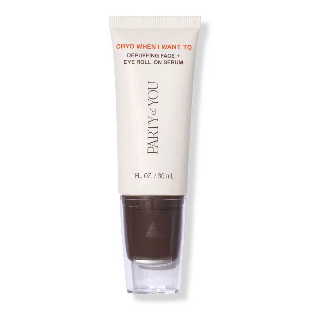Party Of You Cryo When I Want To Depuffing Face + Eye Roll-On Serum