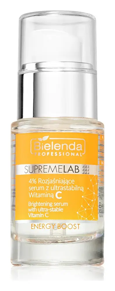 Bielenda Supremelab Energy Boost Brightening Serum with Ultra-Stable Vitamin C