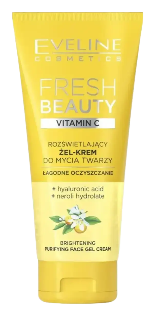 Eveline Fresh Beauty Vitamin C Brightening Purifying Face Gel Cream