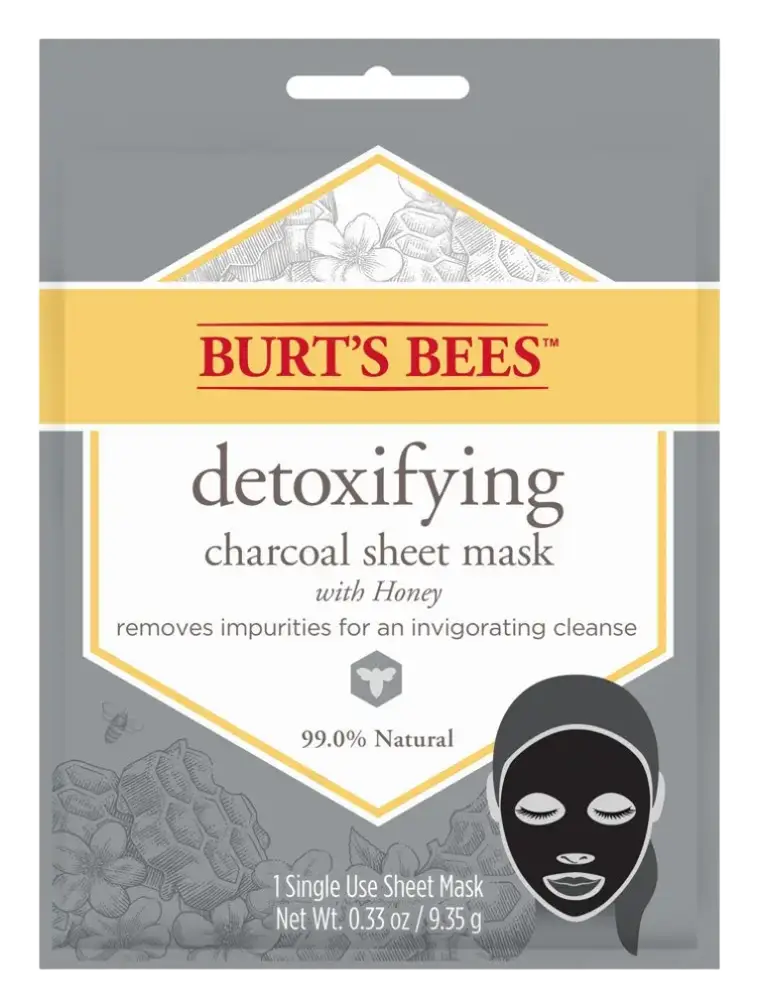 Burt's Bees Detoxifying Charcoal Sheet Face Mask